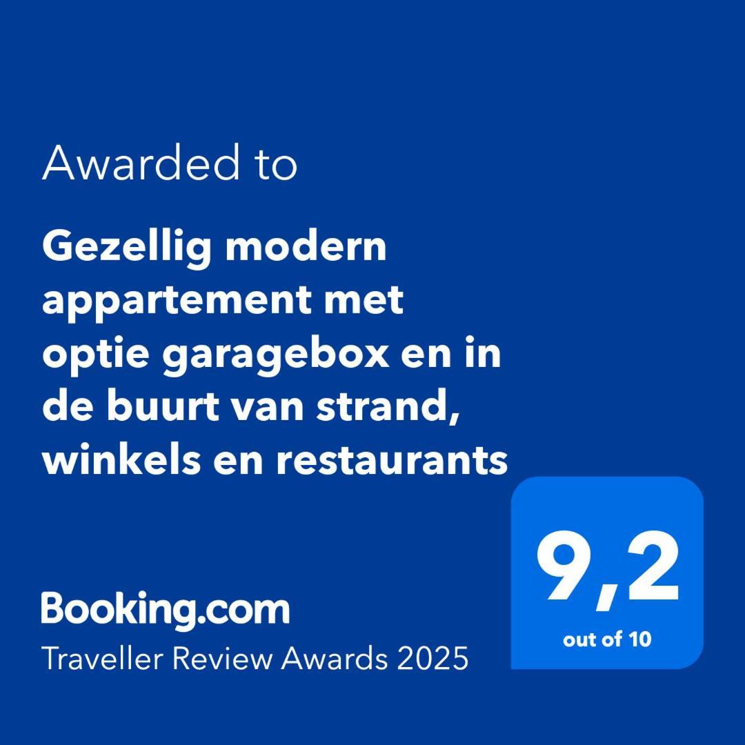 Gezellig Modern Appartement Met Optie Garagebox En In De Buurt Van Strand, Winkels En Restaurants Ostende Exterior foto